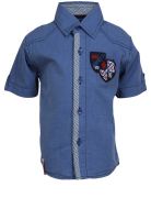 612 Ivy League Blue Casual Shirt