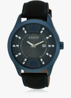 Adexe 000695A-4 Blue/Blue Analog Watch