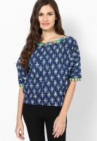 Bohemyan Blue Blue Printed Kurtis