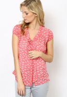 Chemistry Peach Cap Sleeve Shirt