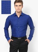 Code by Lifestyle Blue Formal Shirt