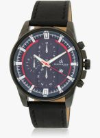 Daniel Klein Dk10407-8 Black/Blue Analog Watch