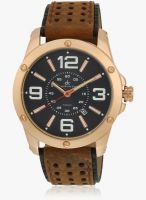 Daniel Klein Dk10579-2 Brown/Black Analog Watch