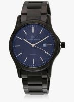 Daniel Klein Dk10586-5 Black/Blue Analog Watch