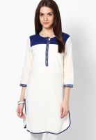 Entropy Cotton Cream Kurti