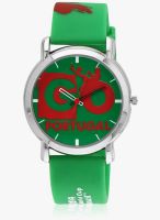 Fifa Fcw-02 Green/Green Analog Watch