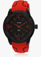 Fluid Fl-104-Rd Red/Black Analog Watch