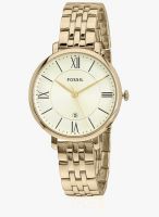 Fossil Es3434 Gold/Champagne Analog Watch