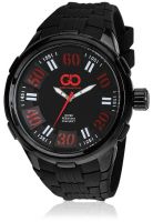 Gio Collection Su-1559-Rbk-Bk Black Analog Watch