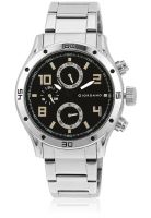 Giordano A1003-11 Silver/Black Analog Watch