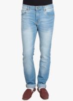 High Star Washed Light Blue Slim Fit Jeans