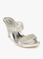 J Collection Silver Stilettos