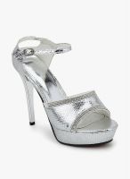 J Collection Silver Stilettos