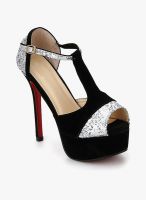 J Collection Silver Stilettos