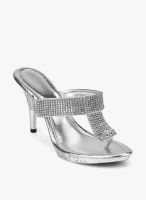 J Collection Silver Stilettos