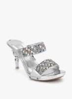 J Collection Silver Stilletoes