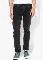 Jack & Jones Black Slim Fit Jeans (Tim)