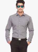 Jogur Solid Blue Formal Shirtsolid Grey Formal Shirt