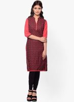 Kurti'S Red Printed Kurtis