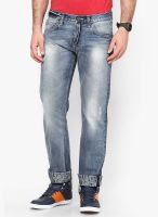 Lee Light Blue Low Rise Slim Fit Jeans