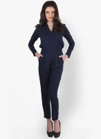 Magnetic Designs Navy Long Jumpsuit