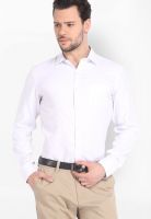 Mark Taylor Check White Formal Shirt