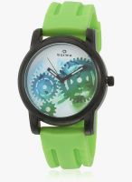 Maxima E-28807Pagb Green/Multi Analog Watch
