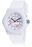 Maxima Fiber 27280Ppgw White Analog Watch