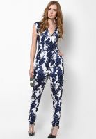 Only Blue Printed Jumpsuit