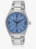 Police Pl13894js04mj Silver/Blue Analog Watch