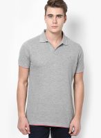 Proline Grey Melange Polo T-Shirt