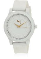 Puma Pu103312001U White Analog Watch