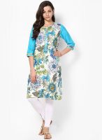 Shree Cream Printed Kurta