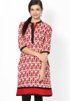 Shree Red Printed Kurtis