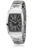 Ted Lapidus 5102010 Silver/Black Analog Watch