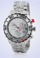 Timex T2M760 Silver/Silver Chronograph Watch