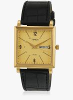 Timex Ti000T215 Black/Golden Analog Watch