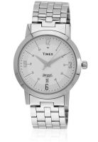 Timex Ti000t119 Silver/White Analog Watch