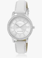 Timex Tw000y803-Sor White/Silver Analog Watch