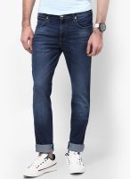 Wrangler Dark Blue Regular Fit Jeans (Greensboro)