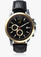 Yepme Black Alloy Analog Watch