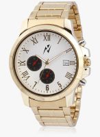 Yepme White Metal Analog Watch