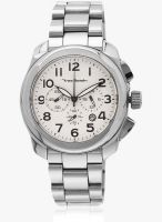Yves Bertelin WM33451-1 Silver/White Analog Watch