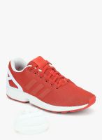 Adidas Originals Zx Flux Red Sneakers