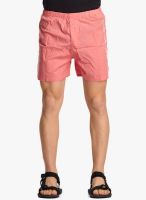 BEEVEE Pink Solid Shorts
