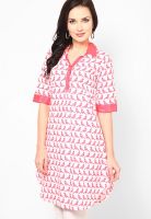 Biba Pink Printed Kurtis