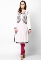 Biba White Printed Kurtis