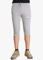 Bongio Grey Solid Shorts