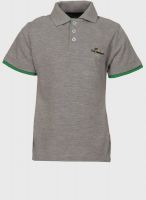 Cool Quotient Grey Polo Shirt