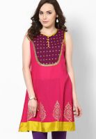 Diya Pink Printed Kurtis